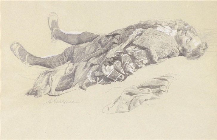 728x470 A Sketch Of A Dead Man - Dead Mans Drawing