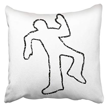 425x425 emvency decorative throw pillow covers cases gray - Dead Mans Drawing