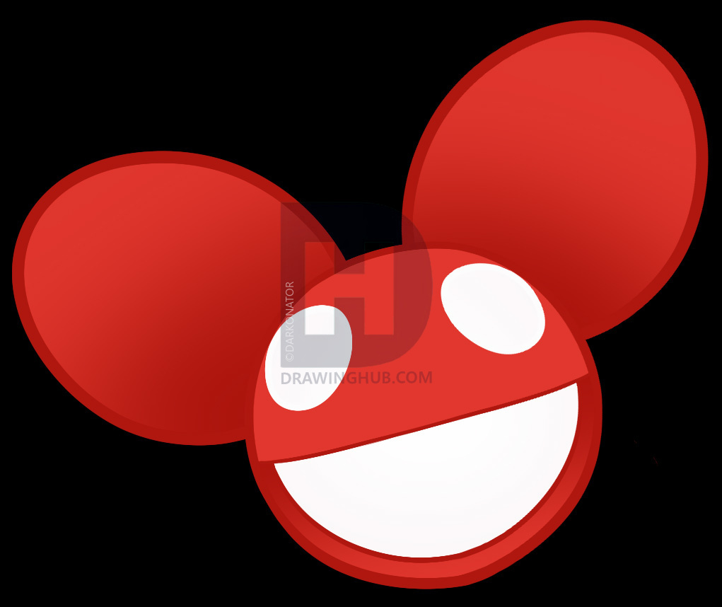 1021x858 How To Draw Logo, Step - Dead Mouse Drawing