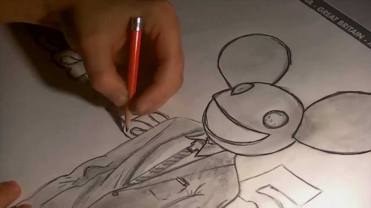 1280x720 How To Draw - Dead Mouse Drawing