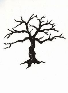 236x320 View Source Image Pencil - Dead Oak Tree Drawing