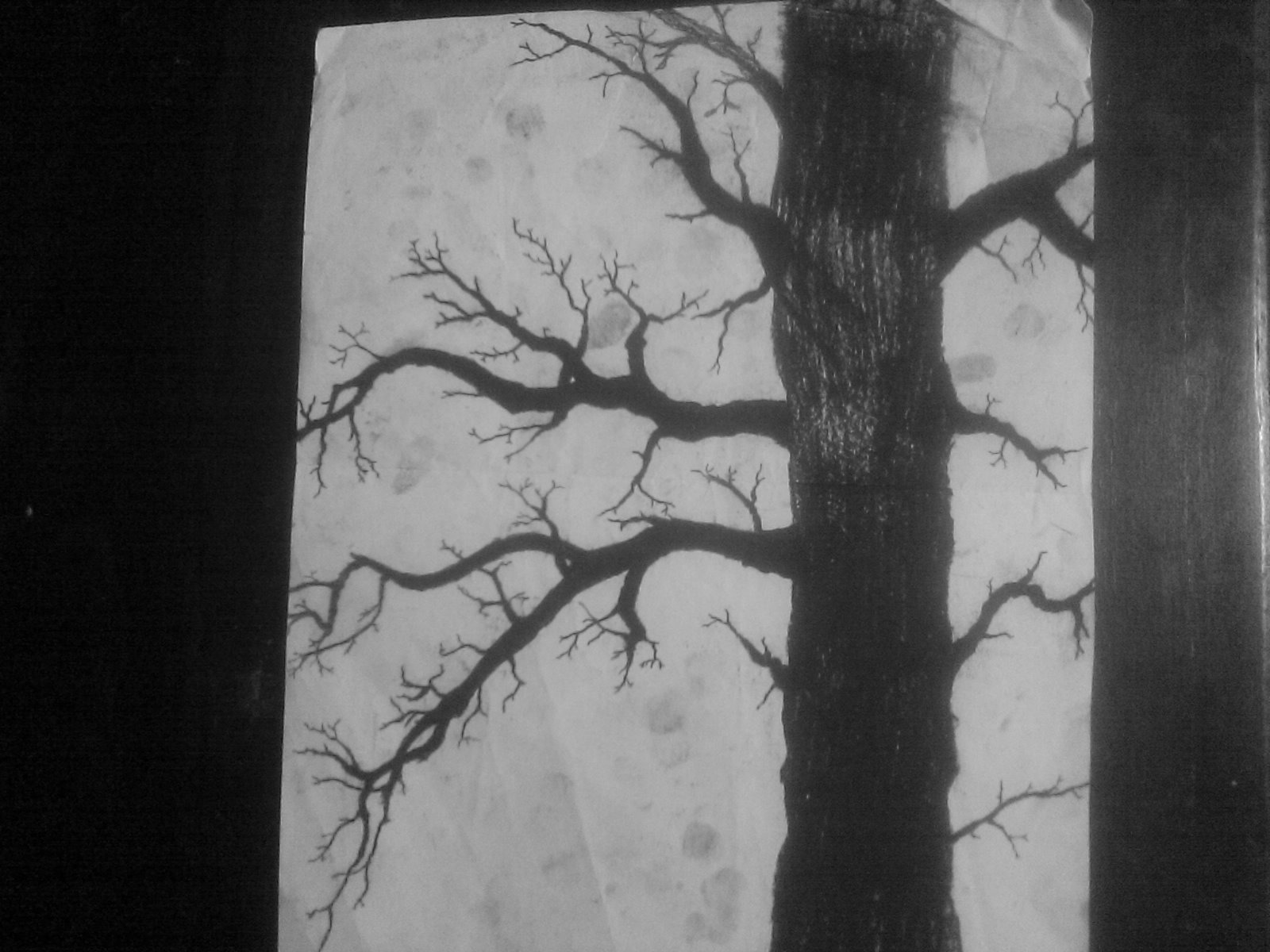 1600x1200 Dead Trees Scattered Toward Every Wind - Dead Oak Tree Drawing