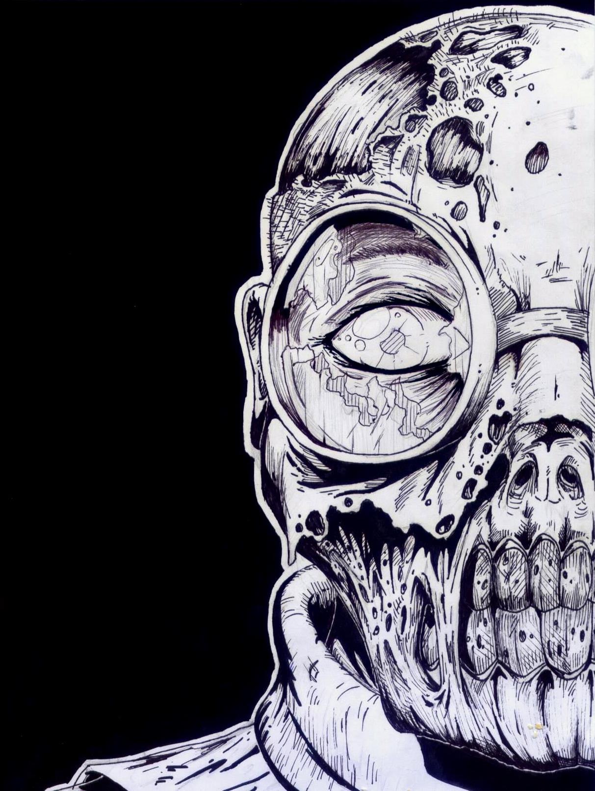 1213x1614 I Draw Dead People - Dead People Drawing