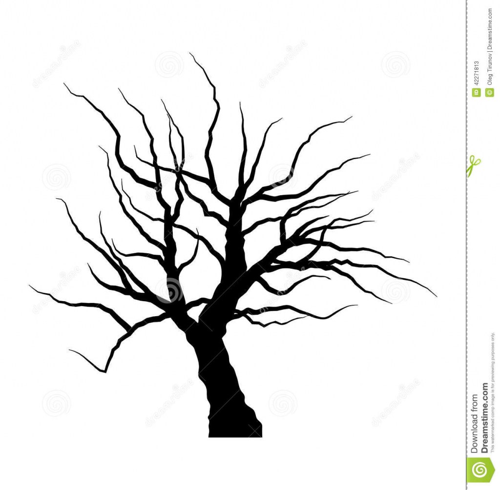 1024x1004 drawing tree without leaves sketch of dead tree without leaves - Dead Tree Drawing