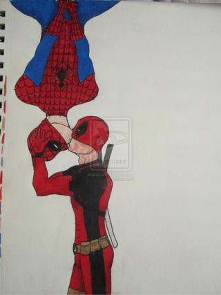 320x427 wade drawings on paigeeworld pictures of wade - Deadpool Crayon Drawing