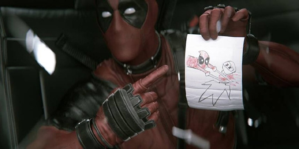 600x300 Deadpool Screenshot - Deadpool Crayon Drawing