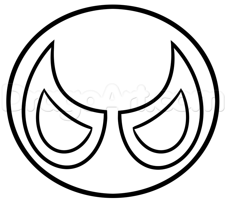 789x715 Step Deadpool Emoji Drawing Lesson - Deadpool Logo Drawing