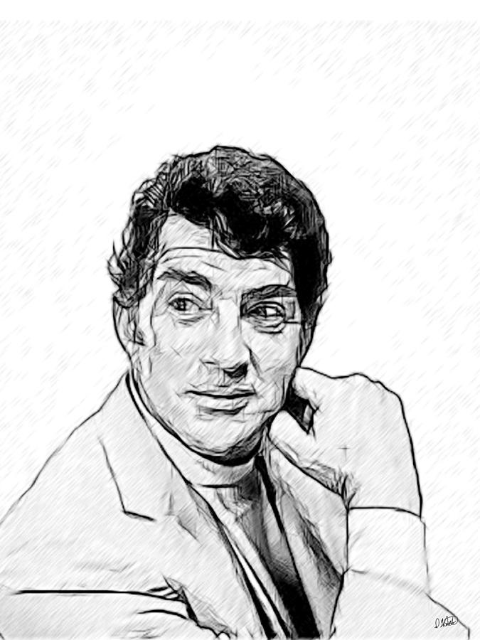 675x900 dean martin drawing - Dean Martin Drawing