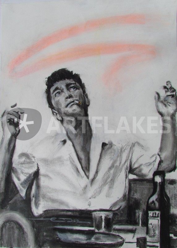 572x800 dean martin drawing art prints and posters - Dean Martin Drawing