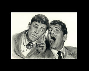 300x240 Dean Mart Jerry Lewis Drawing From Artist Art Image Picture - Dean Martin Drawing
