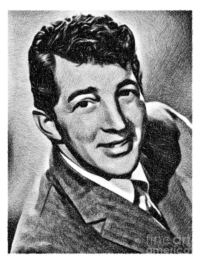 685x900 dean martin, vintage legend - Dean Martin Drawing