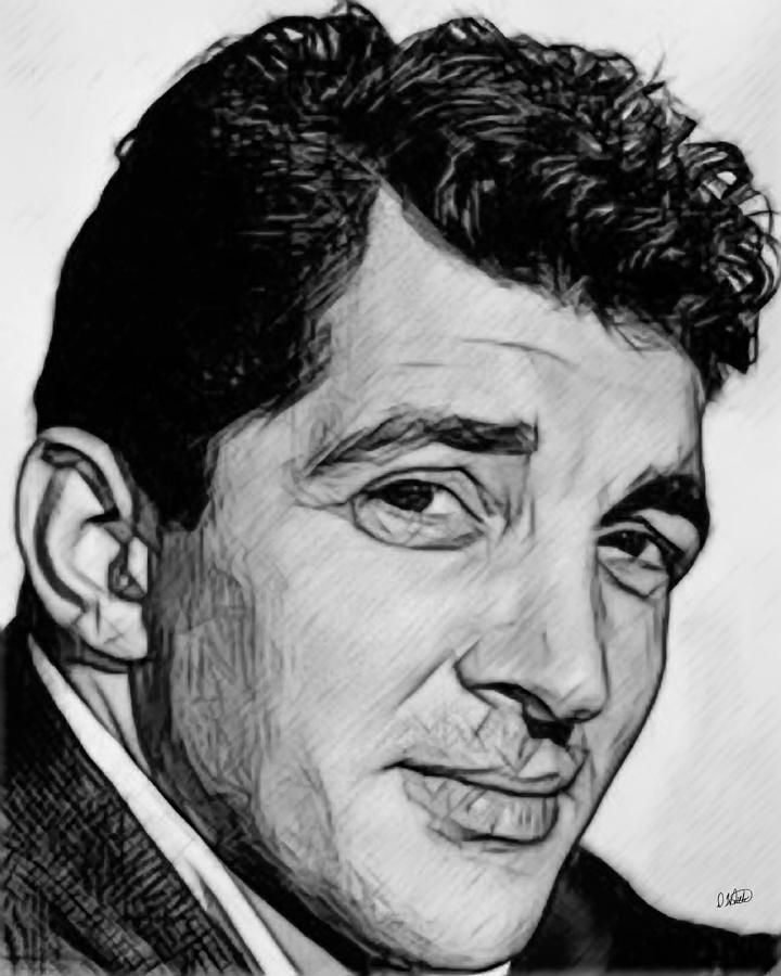 720x900 dean martin drawing - Dean Martin Drawing