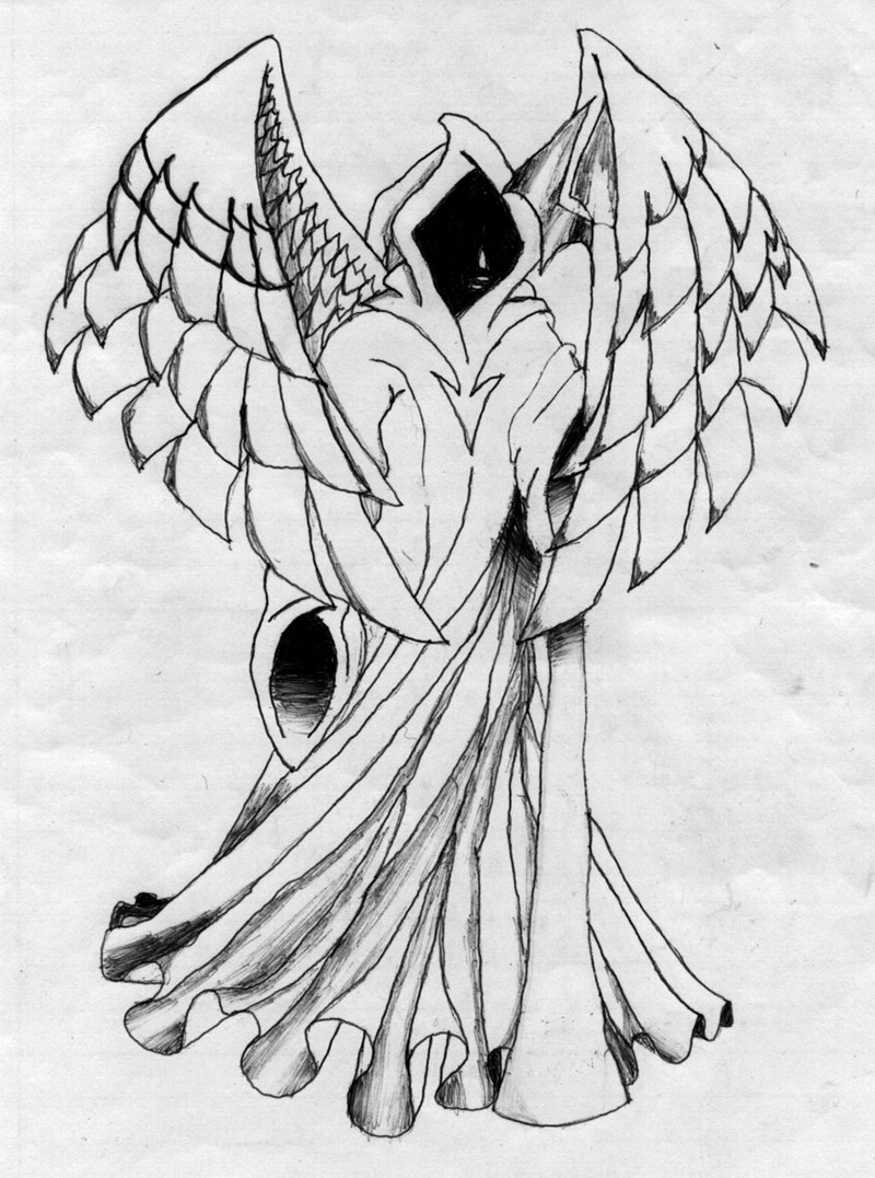 800x1076 Angel Drawing Death For Free Download - Death Angel Drawing