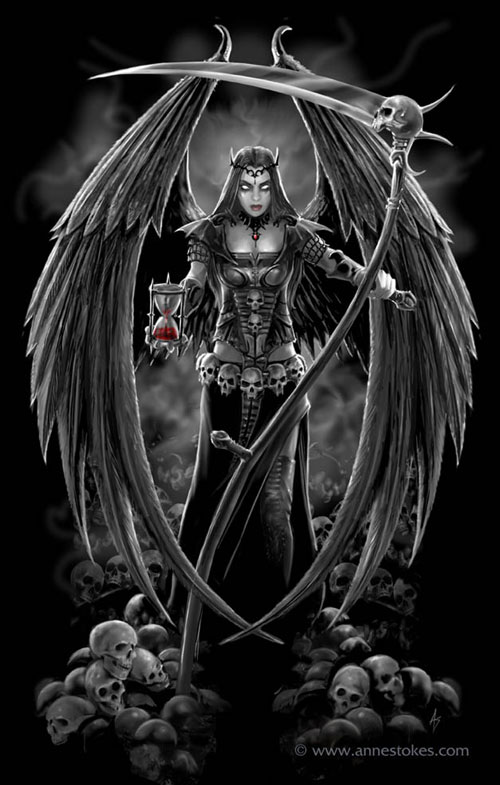 Death Angel Drawing At Paintingvalley Com Explore Collection Of