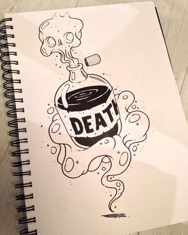 640x800 Death - Death Drawings