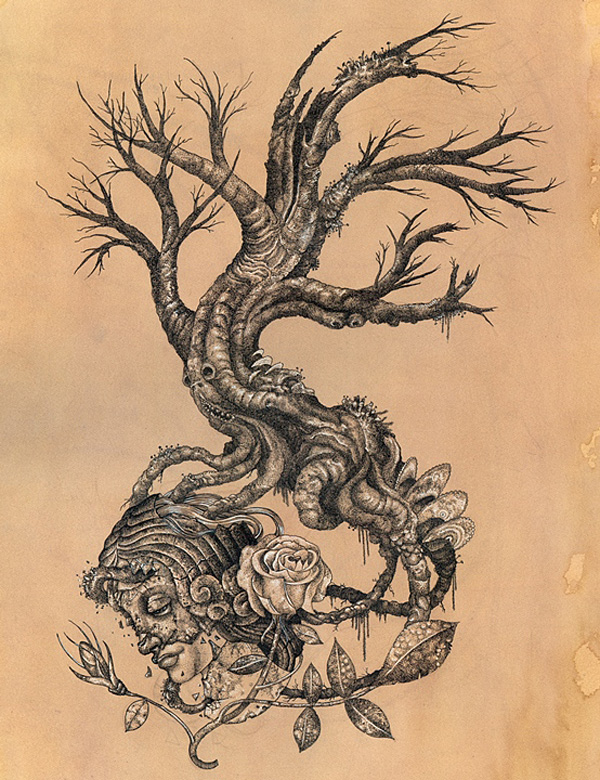 600x780 Drawings Of Life And Death - Death Drawings