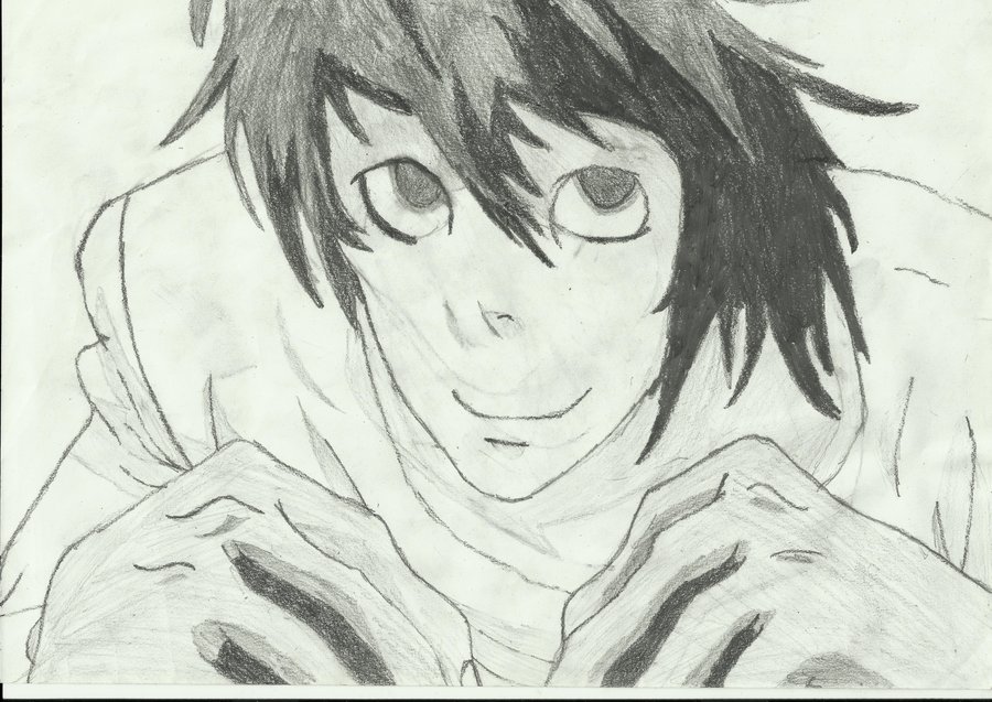 Death Note Drawings at PaintingValley.com | Explore collection of Death