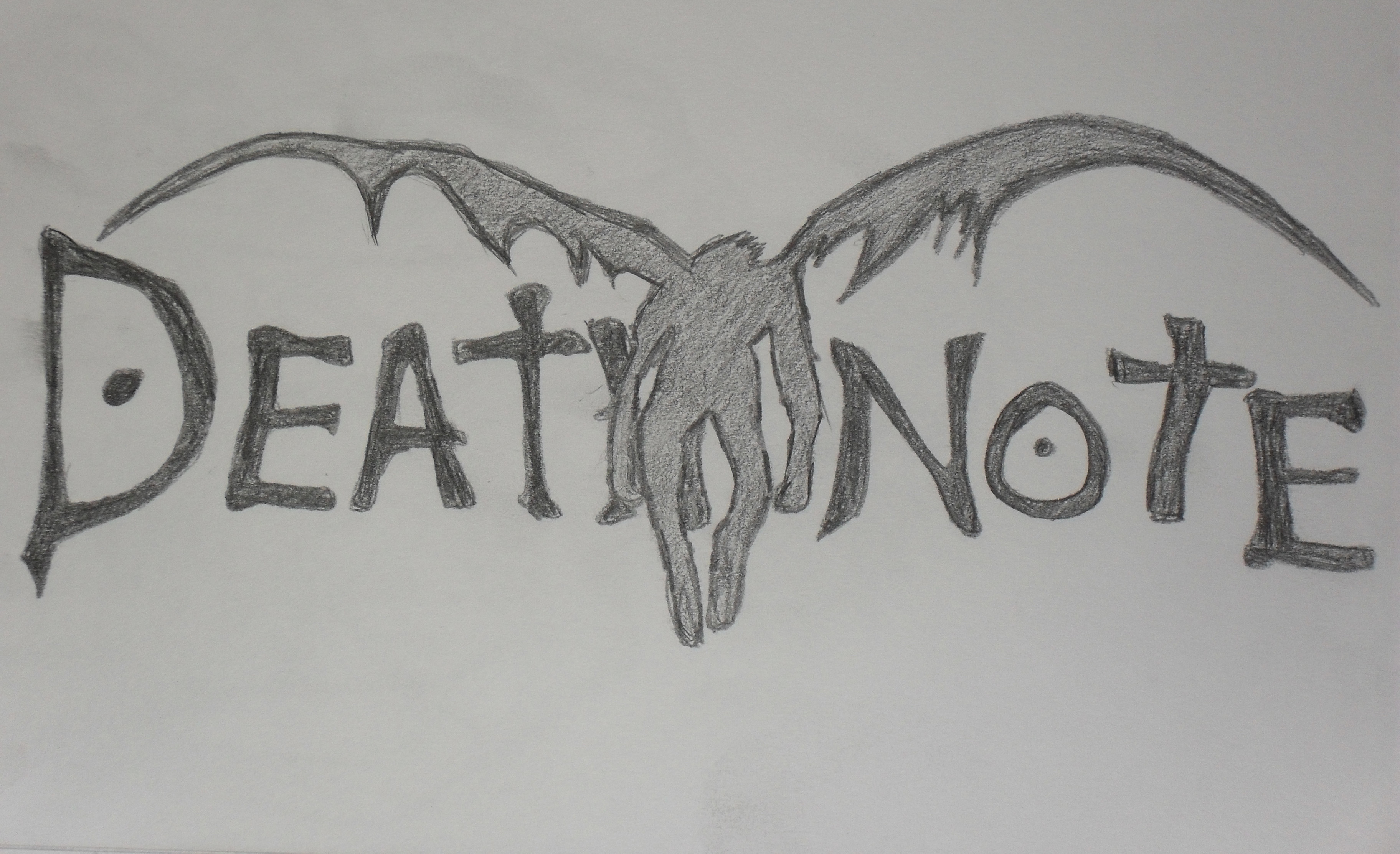 3648x2226 Death Note Logos - Death Note Drawings