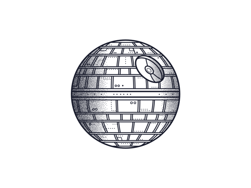 800x600 Death Star - Death Star Drawing