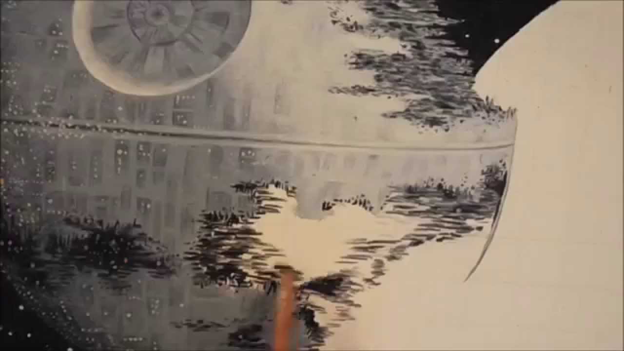 1280x720 Zwookiez - Death Star Drawing