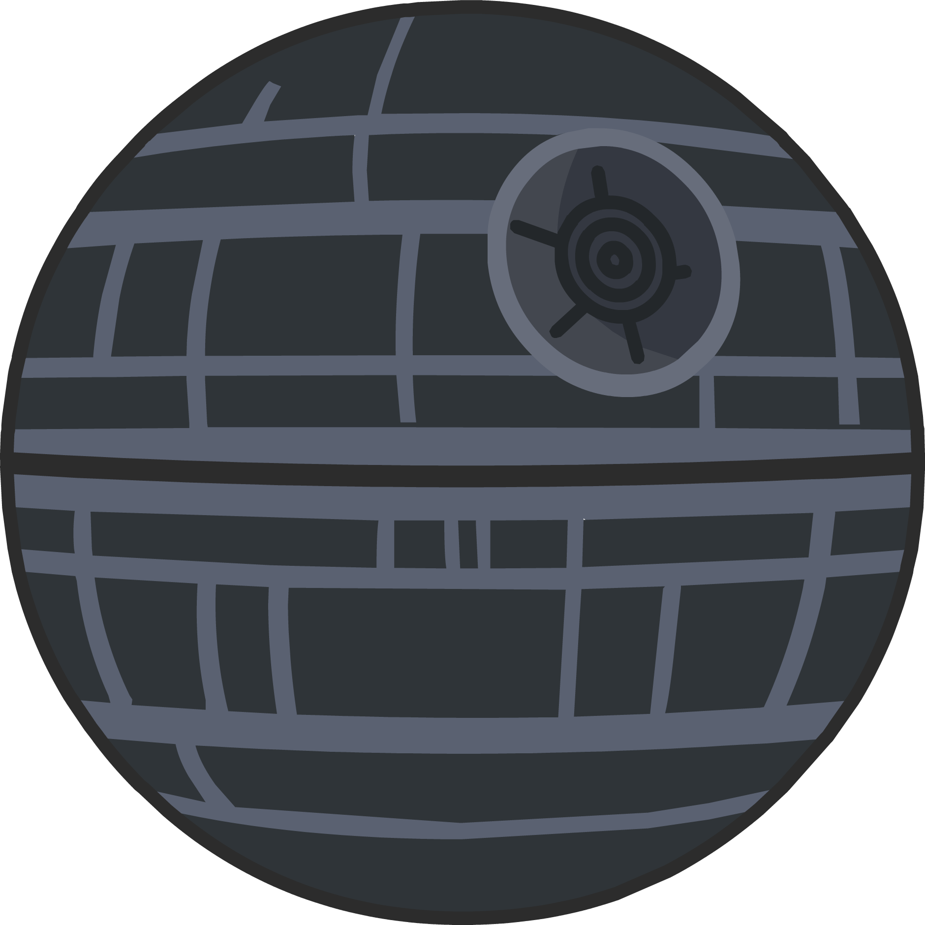 1880x1880 Death Star Club Penguin Wiki Fandom Powered - Death Star Drawing