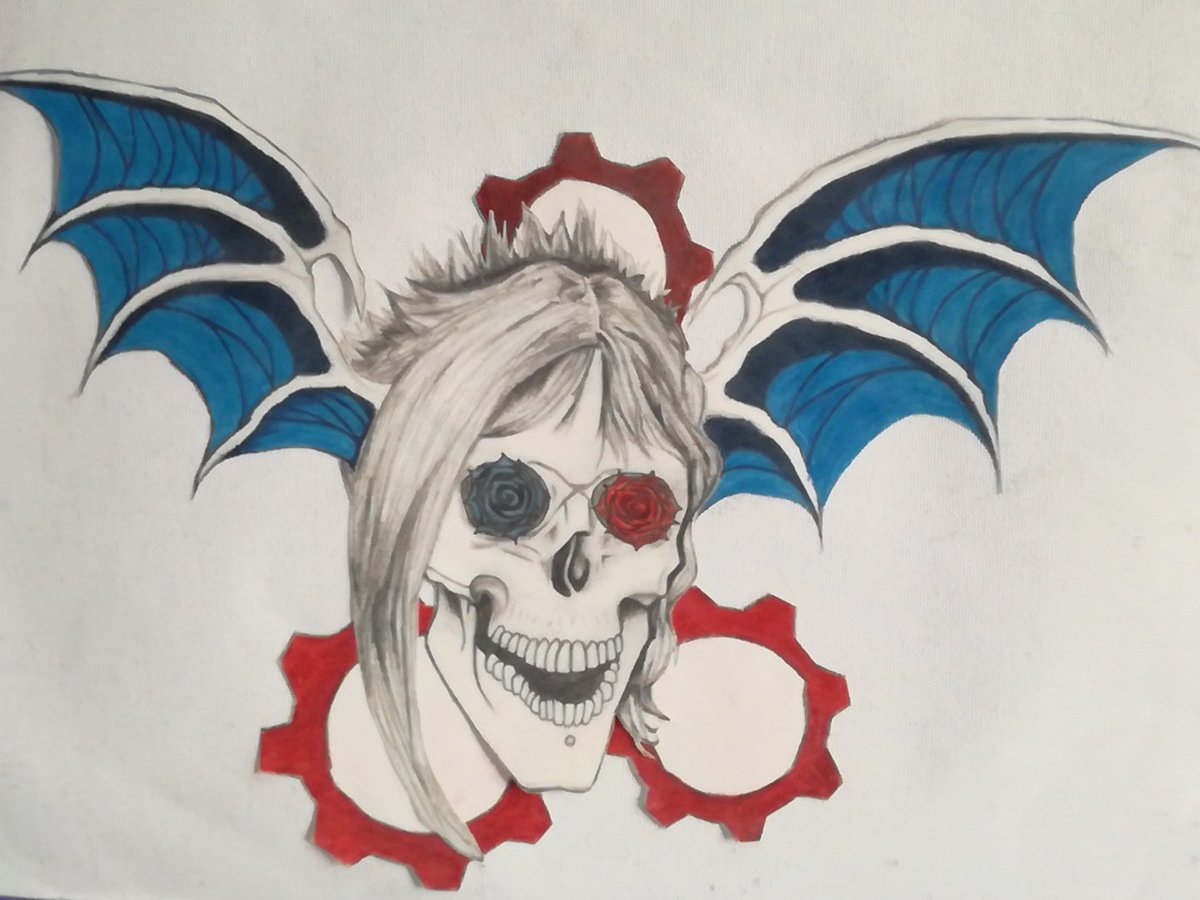 1200x900 blasphemi on twitter did this drawing a while back as concept - Deathbat Drawing