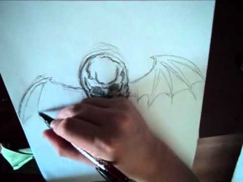 480x360 drawing deathbat - Deathbat Drawing