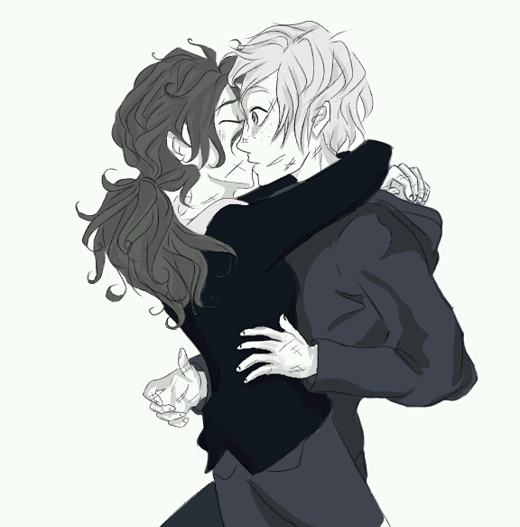 576x583 reread the deathly hallows and felt like drawing this scene - Deathly Hallows Drawing