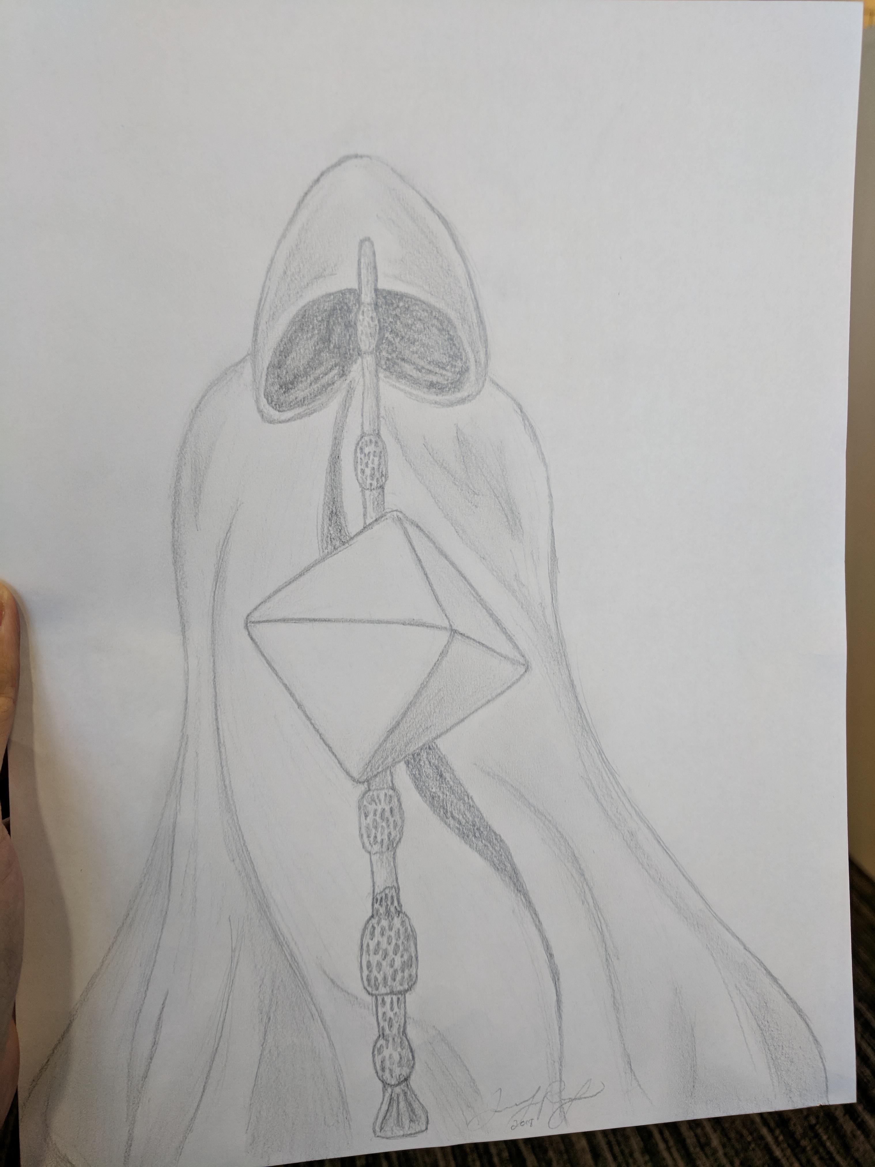 3036x4048 somedays you gotta draw the deathly hallows harrypotter - Deathly Hallows Drawing