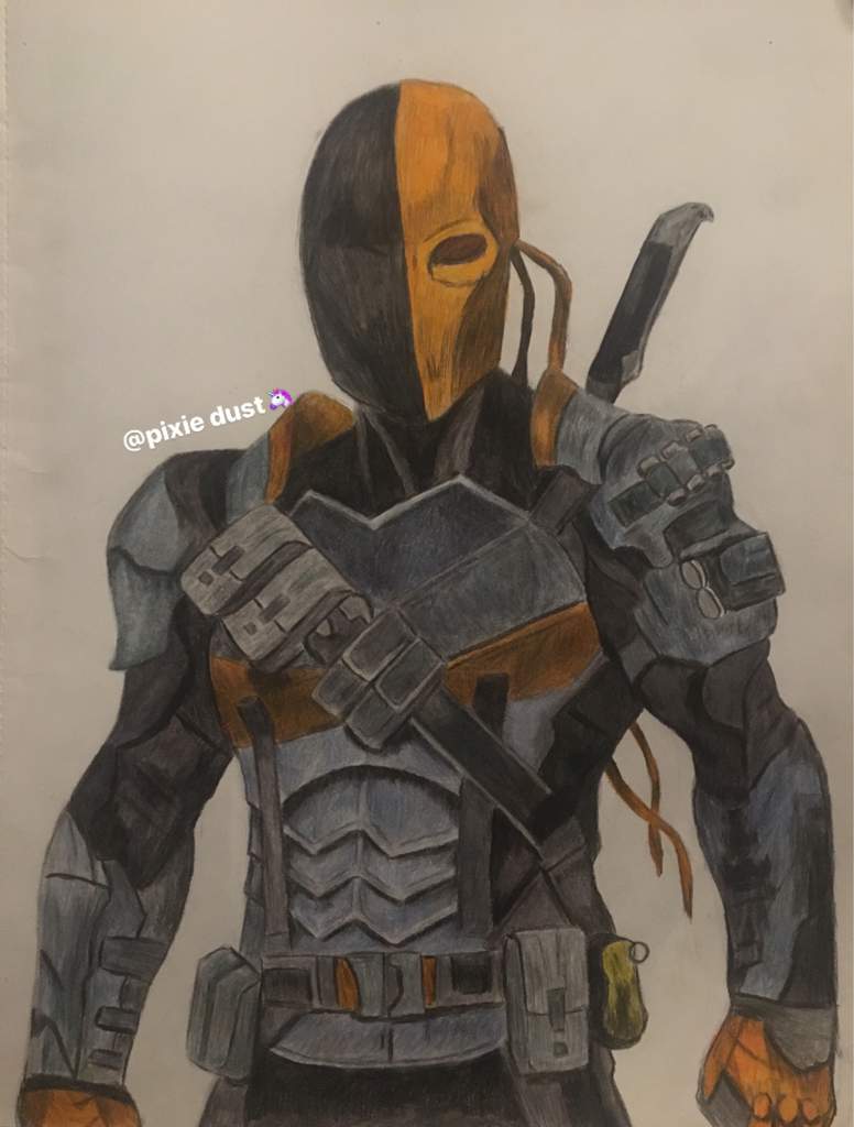 776x1024 Deathstroke Drawing Amino - Deathstroke Drawing