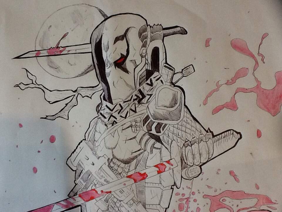 960x720 Deathstroke Drawing - Deathstroke Drawing