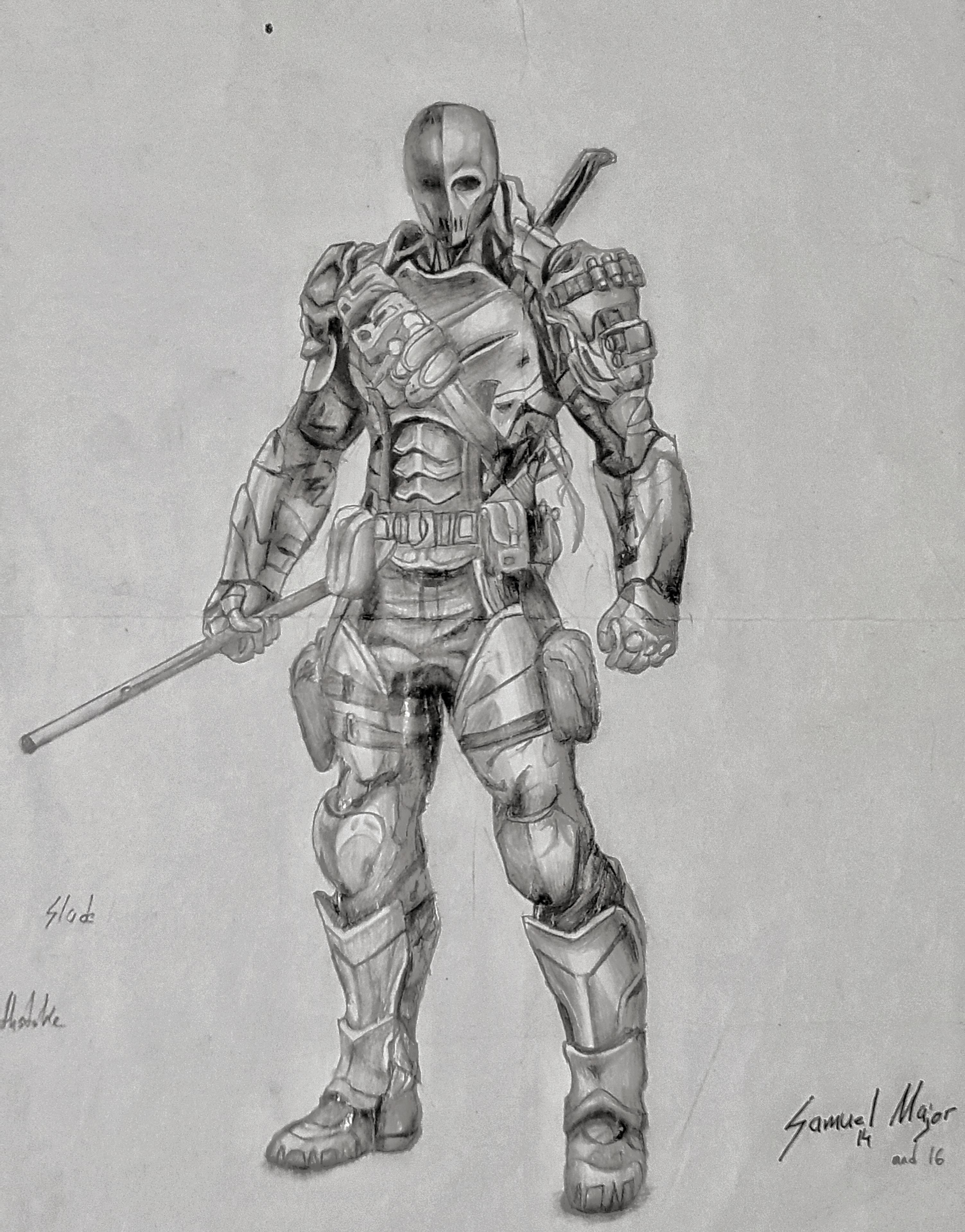 Deathstroke Drawing at Explore collection of