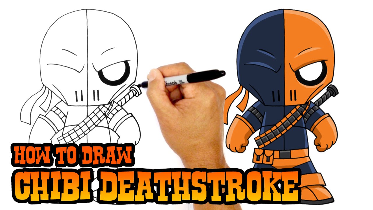 1280x720 How To Draw Deathstroke Dc Comics - Deathstroke Drawing