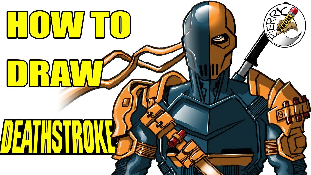 1280x720 How To Draw Deathstroke - Deathstroke Drawing