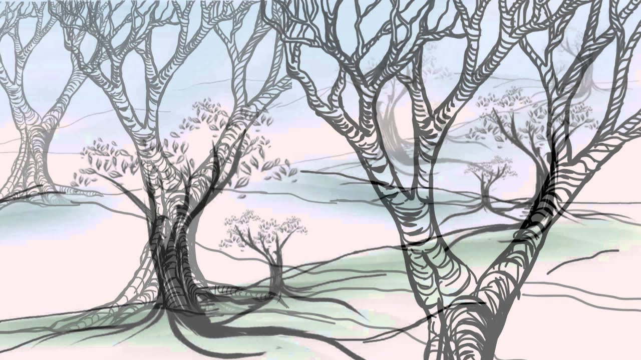 1280x720 Drawing Deciduous Trees - Deciduous Tree Drawing