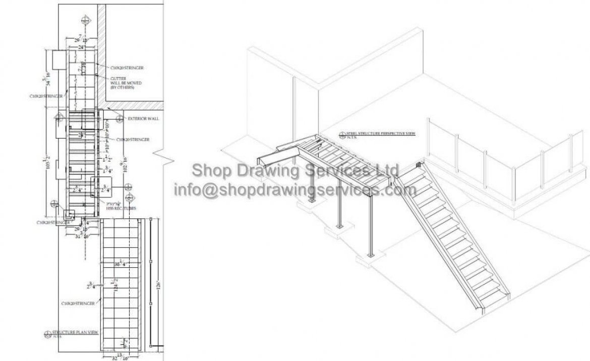 1170x717 steel deck shop drawings - Deck Drawings