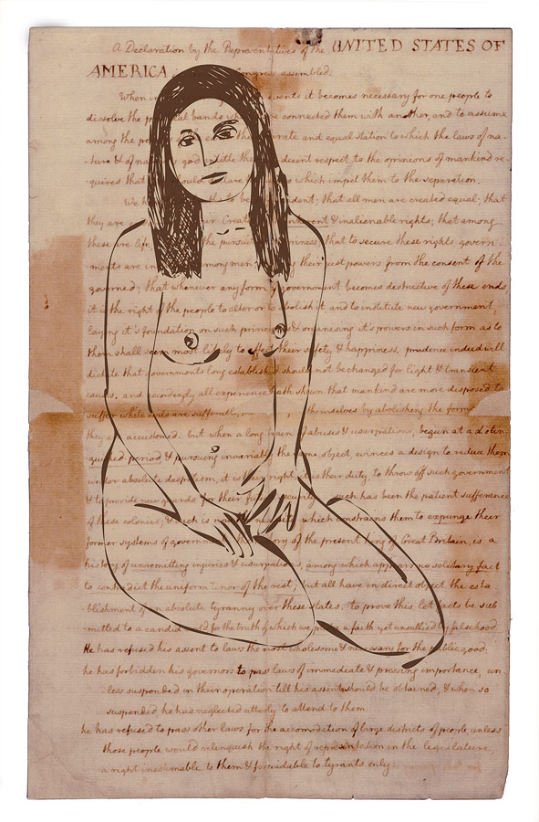 591x900 drawings on the declaration of independence joe stanford - Declaration Of Independence Drawing