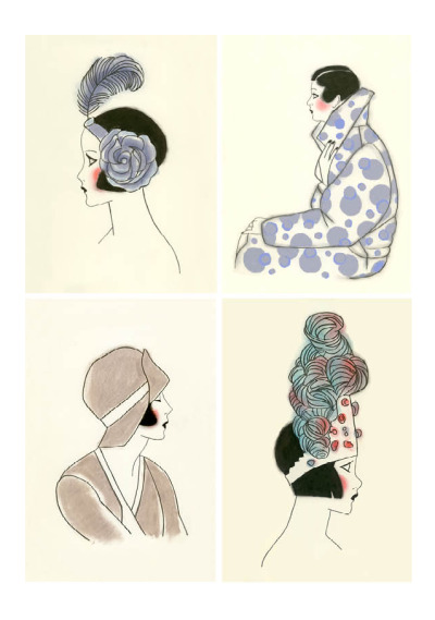 400x569 art deco drawings tumblr - Deco Drawing