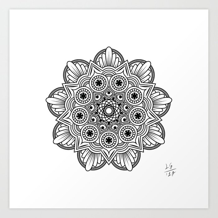 700x700 mandala handmade drawing, decoration, mandala art, zen art art - Decoration Drawing