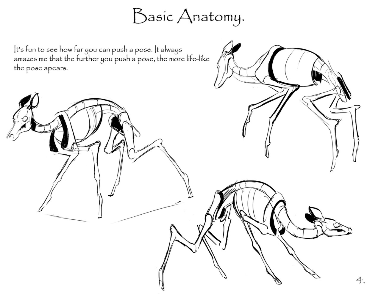 1280x989 drawing deer tutorial art tutorial art resource cervine - Deer Anatomy Drawing