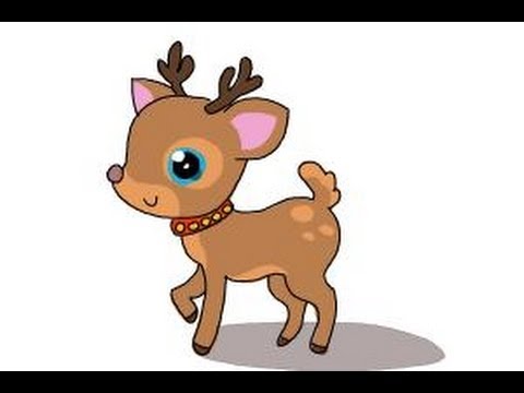480x360 How To Draw A Deer For Kids - Deer Drawing For Kids