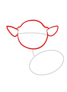 220x302 How To Draw How To Draw A Deer For Kids - Deer Drawing For Kids