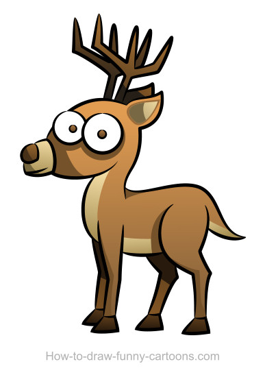 387x547 Deer Drawings - Deer Drawing Images