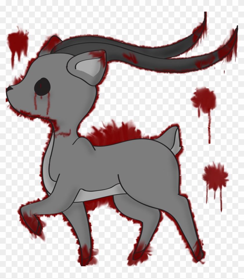 840x962 Anime Deer Drawing - Deer Drawing Images