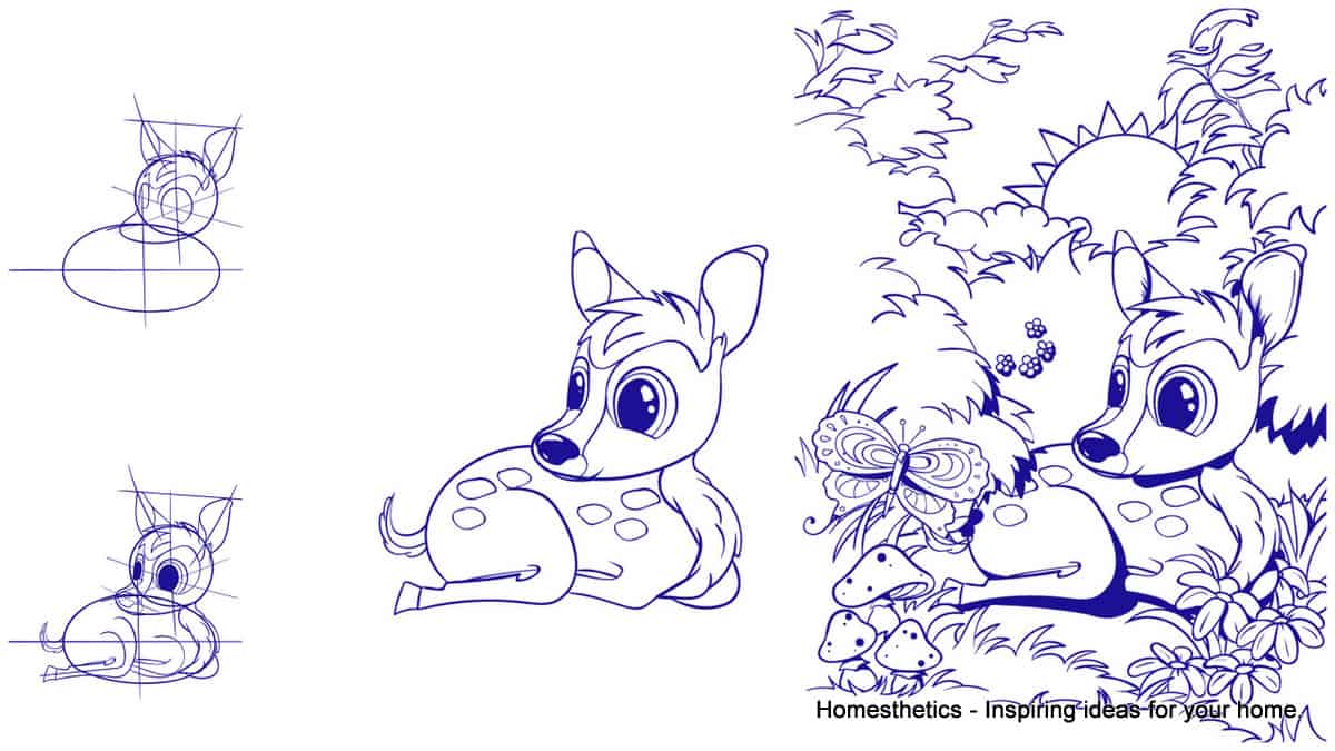1200x675 Learn How To Draw A Deer - Deer Drawing Tutorial