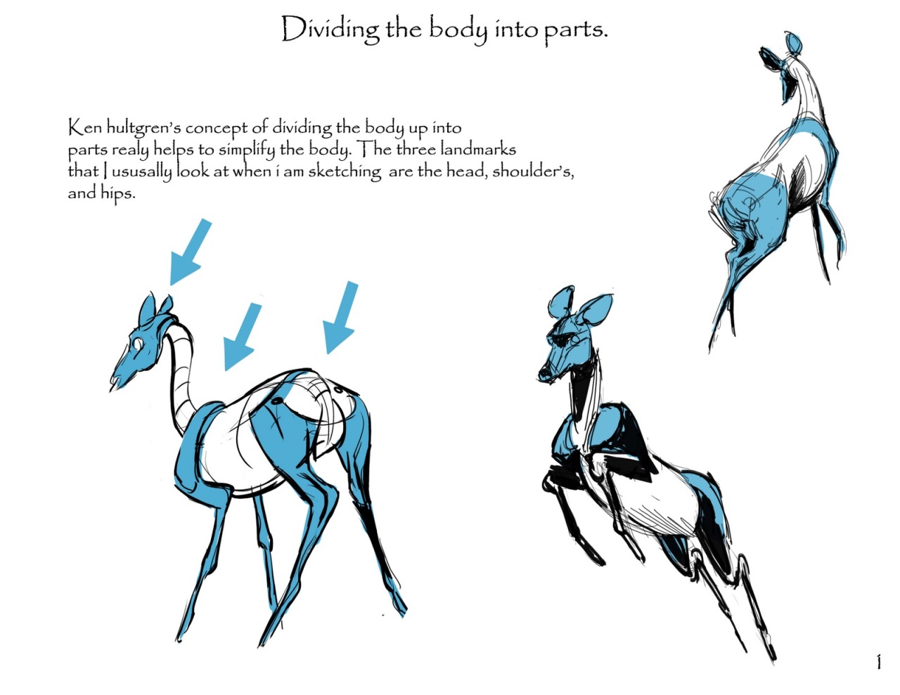 1280x989 drawing deer tutorial art tutorial art resource cervine - Deer Drawing Tutorial