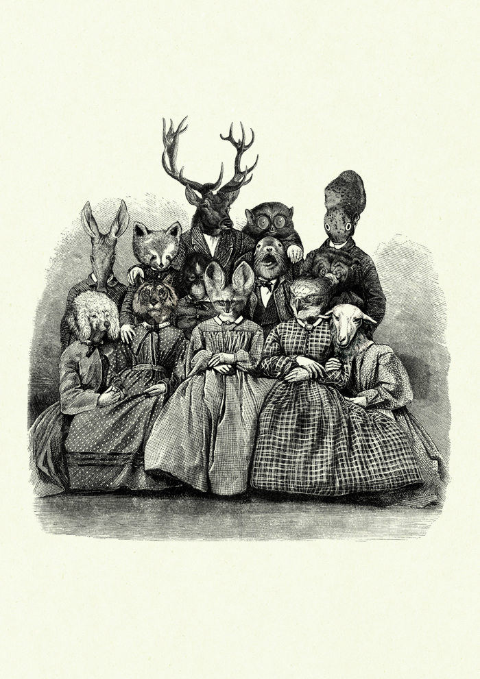 700x991 Animal Family Drawing - Deer Family Drawing