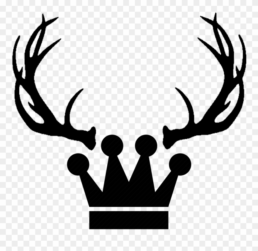 880x855 King Png Tumblr Clipart Free Library - Deer Head Drawing Tumblr