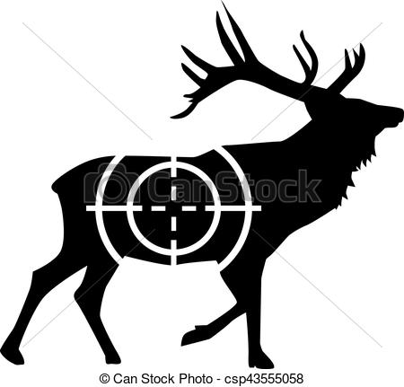 450x431 deer hunting - Deer Hunting Drawings