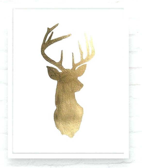 586x692 Deer Outline - Deer Outline Drawing